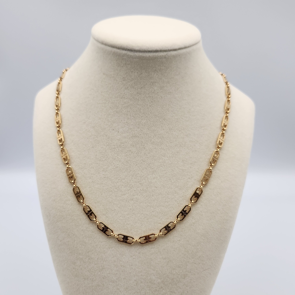 Elegant Gold Tone Chain Necklaces